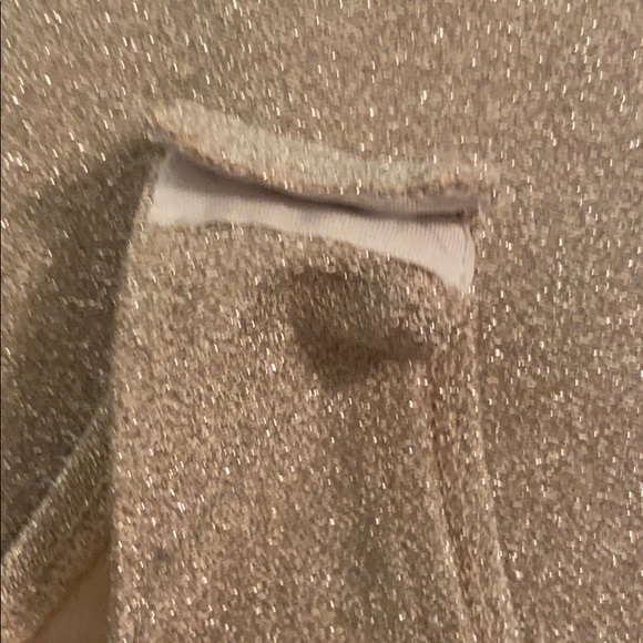 Vero Moda gold metallic ruffle bodysuit - Picture 6 of 9